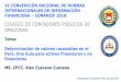 COLEGIO DE CONTADORES PÚBLICOS DE AMAZONASccpamazonas.org/wp-content/uploads/2018/06/Valor-Razonable-Alex-Cuzcano.pdf · No cabe duda que uno de los temas que mayor trabajo e inversión