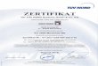 AD 2000-Merkblatt W0 - dreh-norm.de · CERTIFICATE Certification Body of TÜv NORD Systems GmbH & co. KG certifies that the company DREH-NORM Verbindungstechnik Böttcherweg 25 D