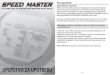 Speed Master časovnik ALTIMETAR SA MERENJEM BRZINE … · karakteristike ubacivanje baterije speed master barometar Štoperica Časovnik ostale karakteristike altimetar - 2 - - 3
