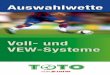 Voll- und VEW-Systeme - Spielen beim Original · Auswahlwette 6 aus 45 3 Die Kundenkarte Um TOTO spielen zu können, benötigen Sie die LOTTO-Card, die kostenlose Kundenkarte von
