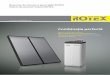 008RO16231 01 Update Logo - hausenergy.com Solar+boilere si... · Rezervor de stocare a apei calde + sistem de panouri solare ROTEX Luaţi în considerare igiena apei calde menajere