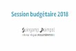 Session budgétaire 2018 - bvonline.fr · BP 2018 –Zones d’activités Dépenses Recettes Fonctionnement 3 252 512 € 3 252 512 € Investissement 2 252 434 € 2 252 434 €