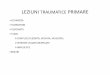 LEZIUNI TRAUMATICE PRIMARE - lez traumatice 2018.pdf¢  Topografia echimozelor (in general a leziunilor