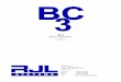 BC3 Body Composition - RJL Systems · BC is intended only for use on normally healthy adults and adolescents age 3-94. The prediction equations used by the BC The prediction equations