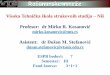 Profesor: dr Mirko R. Kosanović - vtsnis.edu.rsvtsnis.edu.rs/wp-content/plugins/vts-predmeti/uploads/RM Predavanje 1 2014.pdf · Računarske mreže Literatura: William A.Shay, Savremene