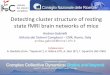 Detec%ng(cluster(structure(of(res%ng( state(fMRIbrain ...brain-capri2015.fisica.unisa.it/slides/Brain-Anacapri-AGabrielli.pdfThe(dendrogram(tool(make(evidentacoherentand(nested(cluster(structure(Example(•