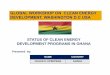 Presented by - United States Energy Association Country Presentation_0.pdf · and renewable energy in Ghana. ... Generation Project Volta River Authority (VRA) currently developing