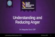 Understanding and Reducing Anger PowerPoint€¦Objectives 1. Define anger and describe its triggers. 2. Explain the Anger Episode Model. 3. Recognize 3 anger management skills and