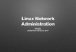 Linux Network Administration - zonzorp.github.io 08 MySQL.pdf · MySQL • Created by Monty Widenius to be a free open source alternative to existing database software available at