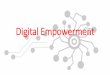 Digital Empowerment - moe.gov.bh Empowerment.pdf · Digital Empowerment in Learning (1:1 learning) Empower students to be: •productive & life long learners •prepared for the Digital
