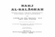 SELECTION FROM SERMONS, LETTERS AND SAYINGS · SELECTION FROM SERMONS, LETTERS AND SAYINGS OF AMIR AL-MU'MININ, `ALI IBN ABI TÃLIB Selected and Compiled by: as-Sayyid Abu'l-Hasan