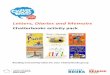 Letters, Diaries and Memoirs · 2 Letters, Diaries and Memoirs About this pack In this Chatterbooks activity pack youll find some great suggestions for books for your group to
