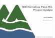 NW Cornelius Pass Rd. Project Update - oregon.gov Document Retention/1-15-19... · NW Cornelius Pass Rd. Project Update ODOT Mobility January 15th, 2019 Multnomah County Transportation