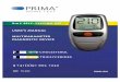 )(Õ !','# *)0%/) - primahometest.com · 7 SET Mode While in the Standby mode press and relea-se the power button. Press the button again for 3 seconds. The meter will display SET
