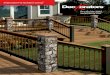Deckorators Outdoor Living Pro Guide - CADdetails · Balusters Deckorators low-maintenance aluminum and easy-to-install glass balusters offer several distinctive options. With the