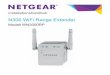 N300 WiFi Range Extender Installation Guide€¦ · 2 Komma igång NETGEAR WiFi Range Extender utökar räckvidden för WiFi-nätverk genom att den befintliga WiFi-signalen förstärks