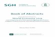 Book of Abstracts - kolegia.sgh.waw.plkolegia.sgh.waw.pl/pl/KGS/konferencje/world_economy_2019/Documents/... · 3 Krzysztof Wach Dimensions of Entrepreneurial Orientation as Stimuli