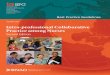 Intra-professional Collaborative Practice among Nurses · Respecting and understanding the roles of each nursing category facilitates effective intra-professional collaborative practice