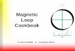 Magnetic Loop Cookbook - cwtd.org Loop Design.pdf · Prof Mike Underhill G3LHZ has challenged established loop design theory claiming very small loop efficiency is actually many dB