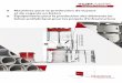Machines pour la production de tuyaux et de regards en ... · PDF filedes éléments en beton • pour un changement de produit, seule-ment le moule est à changer, aucune autre adaptation