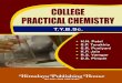 COLLEGE PRACTICAL - himpub.com · (1) To determine the velocity constant of alkaline hydrolysis of ethyl acetate by conductometric method. (6 Units Only). (VI) pH-metry: (1) To determine