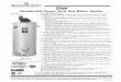 Residential Power Vent Gas Water Heater - Amazon S3 · Residential Power Vent Gas Water Heater The TTW® Models Feature: ENERGY STAR® Qualified—Some models meet or exceed requirements