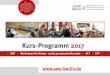 Kurs-Programm 2017 - awp-berlin-online.de · Kurs-Programm 2017 Alle anstaltungen cho -. apeutenkammer tifizierung agt. – DBT – Workshops für Kinder- und Jugendpsychotherapie