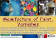 Manufacture of Paint, Varnishes Paint Manufacturing Process, Paint Formulation and Process, Paint Manufacturing,