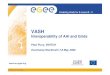 VASH Interoperability of AAI and Grids Placi Flury, SWITCH · INFSO-RI-031688 Enabling Grids for E-sciencE - II VASH Interoperability of AAI and Grids Placi Flury, SWITCH EuroCamp