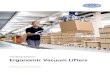 Handling Systems Ergonomic Vacuum Lifters · ergonomic handling solutions and vacuum automation. The wide range of products in the Vacuum Automation unit includes individual components