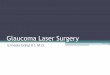 Glaucoma Laser Surgery - WAEPSwaeps.net/2016meeting/tech/handouts/golez_glaucoma.pdf · Patients are instructed to resume their usual anti-glaucoma drops after the laser Usually a