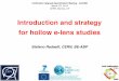 Introduction and strategy for hollow e-lens studies fileStefano Redaelli, CERN, BE-ABP Introduction and strategy for hollow e-lens studies Collimation Upgrade Speciﬁcation Meeting