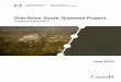 Star-Orion South Diamond Project · Comprehensive Study Report: Star-Orion South Diamond Project 1 1.1 Project Overview Shore Gold Incorporated and the Fort à la Corne Joint Venture