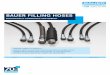 BAUER FILLING HOSES - BAUER KOMPRESSOREN · BAUER FILLING HOSES ECOLOGICALLY COMPATIBLE AND ROBUST SAFETY PRECISION INDEPENDENCE WORLDWIDE › Explicitly suitable for breathing air