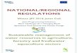 NATIONAL/REGIONAL REGULATIONS - Water JPI · NATIONAL/REGIONAL REGULATIONS Water JPI 2016 Joint Call Joint Programming Initiatives Water Challenges for a Changing World Agriculture,
