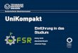 Fachschaftsrat Maschinenwesen UniKompakt - TU Dresden Praktikum ¢â‚¬¢ Versuch mit Protokoll, h£¤ufig Gruppenarbeit