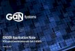 GN009 Application Note - gansystems.com · GaN Systems –3 Introduction • GaN Systems’E-HEMTs have very low packaging inductance, while enabling ultra-low inductance PCB power