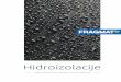 Hidroizolacije - fragmat.si · Trake za zavarivanje možemo polagati na slijedeće načine: • da ih točkasto zavarimo za podlogu (približno 30 % površine) te 100 % zavarimo preklope