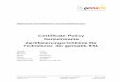 Certificate Policy Gemeinsame Zertifizierungsrichtlinie ... · Certificate Policy Gemeinsame Zertifizierungsrichtlinie für Teilnehmer der gematik-TSL . Dokumentinformationen Object