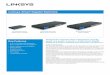 Linksys Smart Gigabit Switches - docs-emea.rs-online.com · Linksys smart switches include features for quickly expanding and growing your network. Multiple high-bandwidth trunks