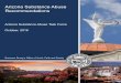 Arizona Substance Abuse Recommendations · ARIZONA SUBSTANCE ABUSE TASK FORCE REPORT Arizona Substance Abuse Recommendations Arizona Substance Abuse Task Force October, 2016 Governor