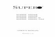 SUPER X5DA8 SUPER X5DAE SUPER X5DAL-G SUPER X5DAL-TG2 · SUPER X5DA8 SUPER X5DAE SUPER X5DAL-G SUPER X5DAL-TG2 USER’S MANUAL Revision 1.1c SUPER. The information in this User’s