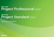 Microsoft Project Professional 2010 - arksolutions.de Std und Pro 2010... · Project Professional 2010 beinhaltet alle Funktionalitäten von Project Standard 2010 und enthält darüber