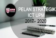 PELAN STRATEGIK ICT UPM 2017 - 2020 - idec.upm.edu.my · PDF file1.0 Pengenalan Pelan Strategik ICTUPM2017- 2020 berpaksikan tiga matlamat utama Pelan Strategik UPMselaras dengan Pelan