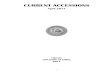 CURRENT ACCESSIONS - lib.jfn.ac.lk · 3 Preface We are pleased to release the April issue of the ‘Current Accessions’ for the year 2017. Accession list is one of the products