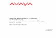 Avaya 3720 DECT-Telefon - save-com.de fileAvaya Inc. lehnt jede Verantwortung für an der veröffentlichten Originalversion dieser Dokumentation vorgenommenen Änderungen, Ergänzungen