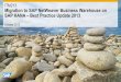 ITM213 Migration to SAP NetWeaver Business Warehouse on ... · SAP has no obligation to pursue any course of business outlined in this presentation or to develop or release any functionality