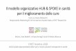 Il modello organizzativo HUB & SPOKE in sanità per il ...criet.unimib.it/wp-content/uploads/2018/04/18-04-2018-HubSpoke.pdf · Il modello organizzativo HUB & SPOKE in sanità per
