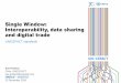 Single Window: Interoperability, data sharing and digital ... fileSue Probert Chair, UN/CEFACT sue.probert@sepiaeb.com UNECE – UN/CEFACT 10 December 2018 Single Window: Interoperability,