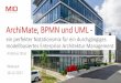 ArchiMate, BPMN und UML - mid.de · Andreas Ditze Webcast 18.12.2017 ArchiMate, BPMN und UML - ein perfekter Notationsmix für ein durchgängiges modellbasiertes Enterprise Architektur